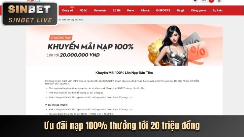 Ưu đãi chào mừng cho thành viên mới